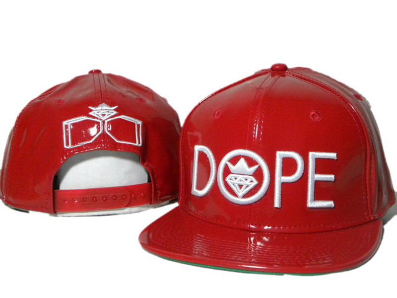 DOPE Snapback leather hat DD13